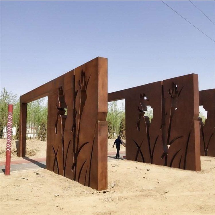 椒江耐候钢精神堡垒