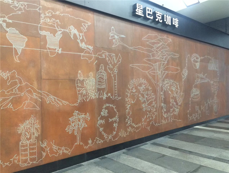 椒江耐候钢幕墙